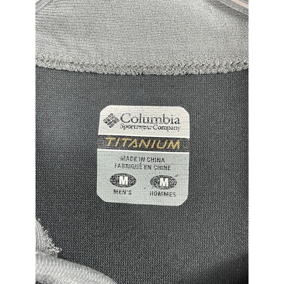 Columbia Titanium Men's Pull Over Quarter Zip Size M - Picture 3 of 10